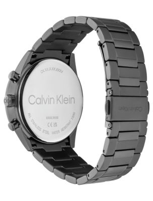 Мужские часы Calvin Klein Chronograph Bracelet Watch, цвет: Зелёный — фото 3