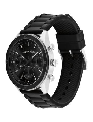 Мужские часы Calvin Klein Chronograph Silicone Watch — фото 2