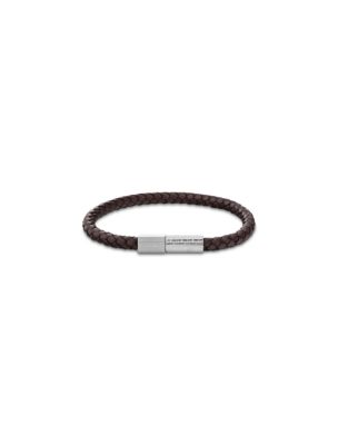 Modern Braided Bracelet, Brown
