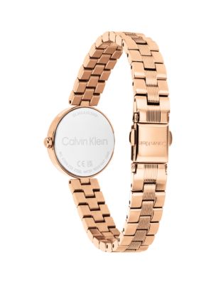 Женские часы Calvin Klein Textured Bezel Shimmer Dial Watch — фото 3