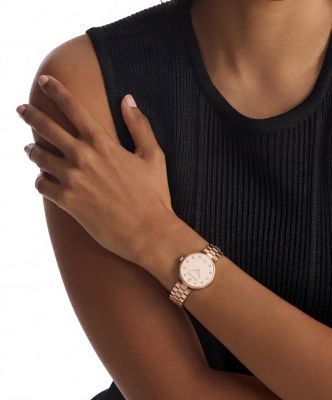 Женские часы Calvin Klein Textured Bezel Shimmer Dial Watch — фото 4
