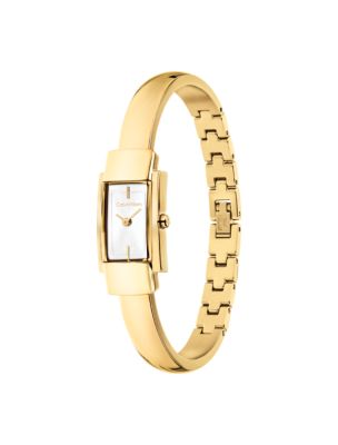Geometric Case Rounded Bangle Watch - thumbnail 4