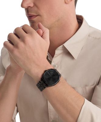 Мужские часы Calvin Klein Rounded Case Sunray Dial Watch — фото 4