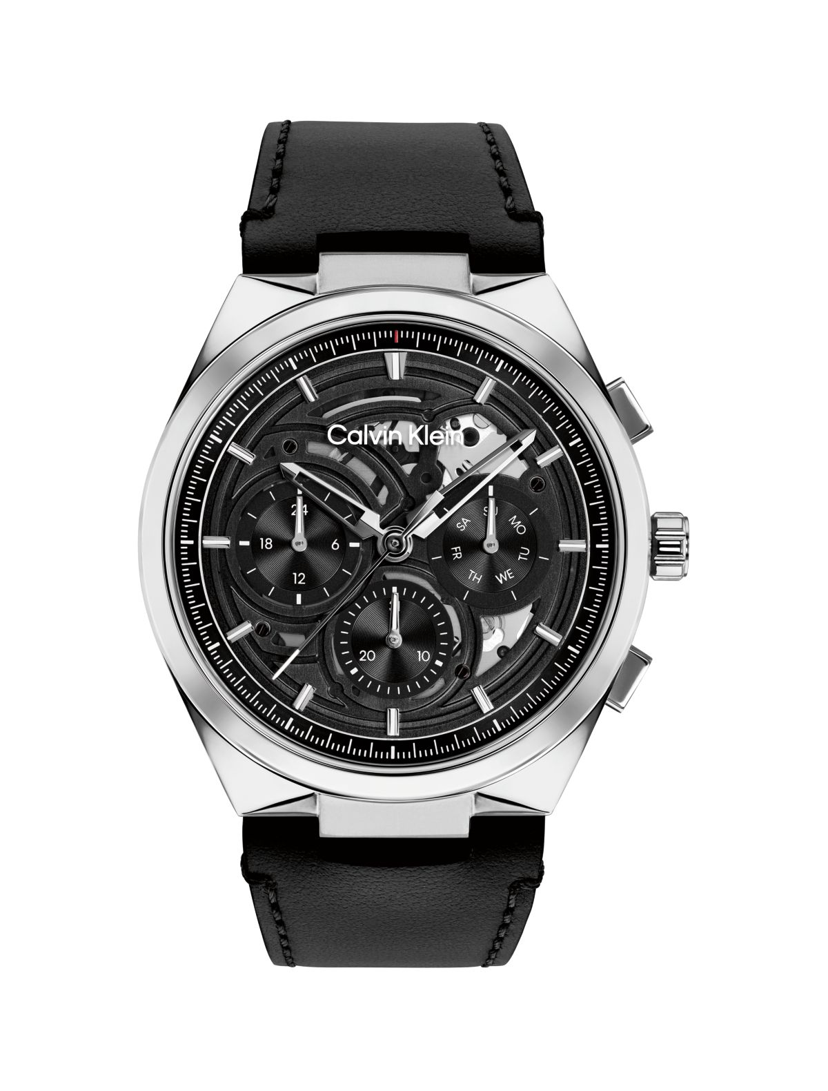 Skeleton Dial Chronograph Watch