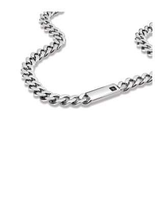 Мужская цепочка Calvin Klein Bold Polished Chain, цвет: Серебряный — фото 2