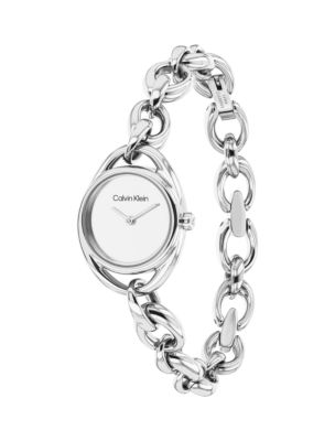 Женские часы Calvin Klein Link Bracelet Watch, цвет: Серебряный — фото 2