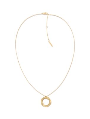 Fluid Metal Necklace, Gold