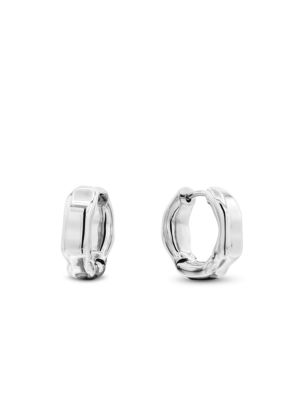 Женские серьги Calvin Klein Fluid Metal, цвет: Серебряный