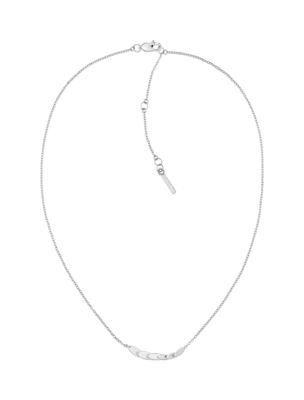 Женские украшения Calvin Klein Asymmetric Earrings + Necklace Set, цвет: Серебряный — фото 2