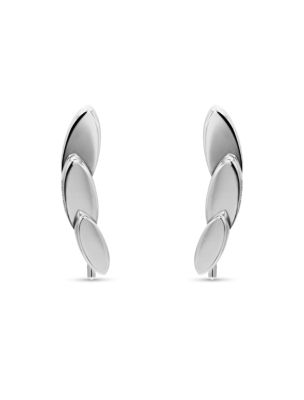 Женские украшения Calvin Klein Asymmetric Earrings + Necklace Set, цвет: Серебряный — фото 3