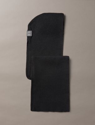 Hooded Scarf, Black