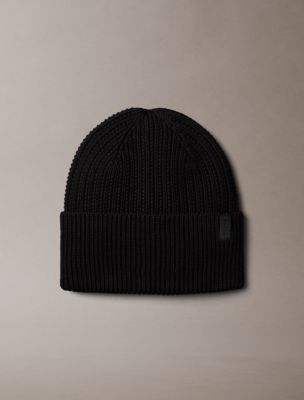 Thermal Stitch Beanie, Black