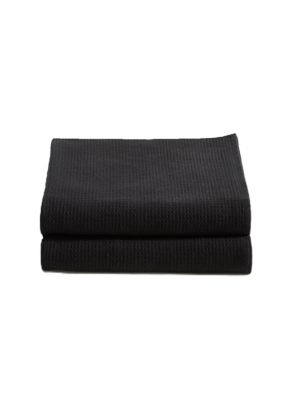 Eternity 2-Pack Bath Towel Set, Black