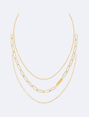 Chain Necklace Giftset, Gold