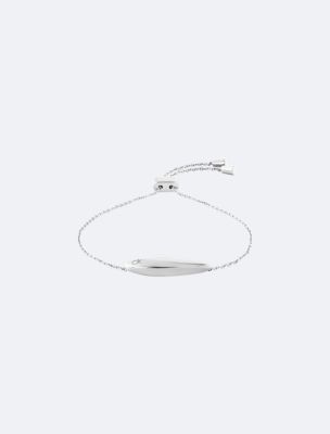 Sculptural Contour Bracelet, Silver