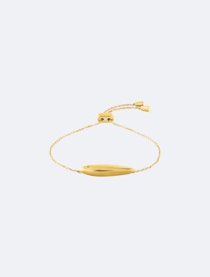 Sculptural Contour Bracelet, Gold