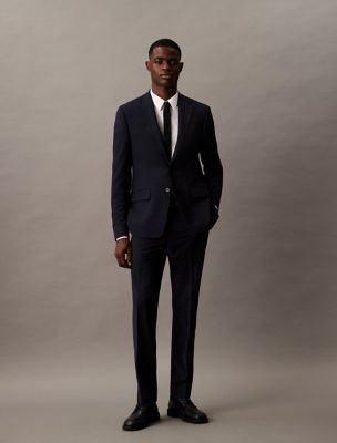 Slim Fit Suit Jacket, Navy