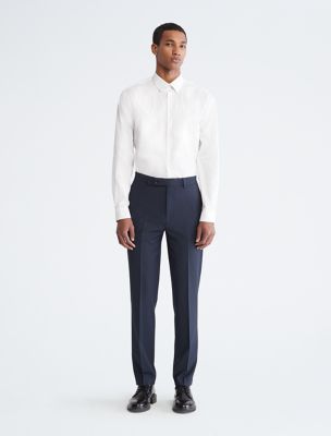 calvin klein navy blue dress pants Navy Blue Calvin Klein Skinny Fit Dress Pants Calvin Klein Mens Slim Fit Dress  Pants 30