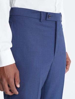 Calvin Klein Slim Fit Suit Men Pants - Navy