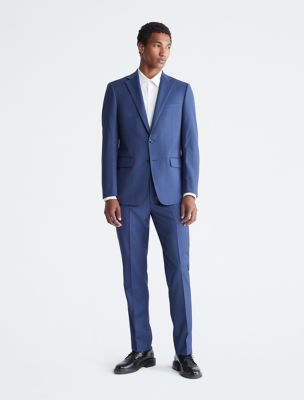 Calvin Klein Slim Fit Suit Men Pants - Navy