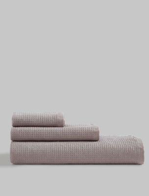 Eternity Terry Towel Set, Muted Lavender Purple