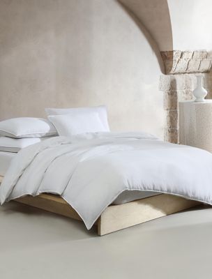 Soft Linen Lyocell Duvet Cover Set, White