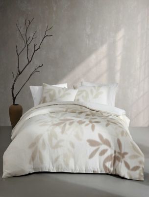 Shadow Branches Comforter Set, Camel