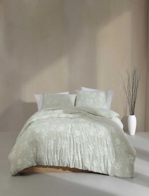 Spring Branches Comforter Sham Set, Pearl Grey