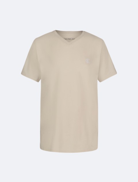 Детские футболки Calvin Klein Boys Monogram V-Neck T-Shirt