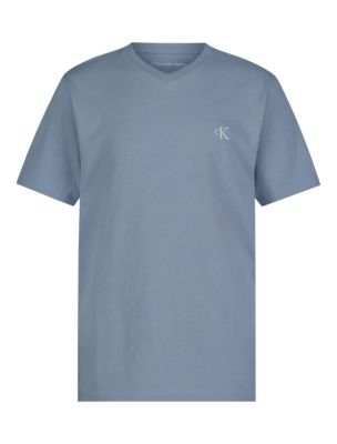 Boys Monogram V-Neck T-Shirt