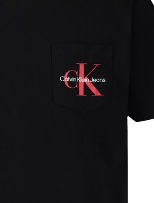 Детские футболки Calvin Klein Boys Monogram Pocket T-Shirt — фото 3