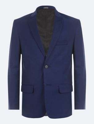 Boys Infinite Stretch Blazer, Bright Blue