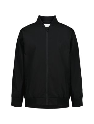 Boys Bomber Jacket, Black