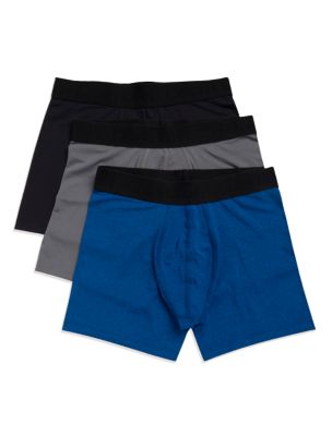 Boys Performance Mesh 3-Pack Boxer Brief, Multi