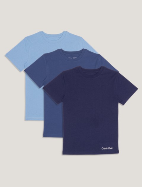Детские футболки Calvin Klein Boys Classic 3-Pack T-Shirt