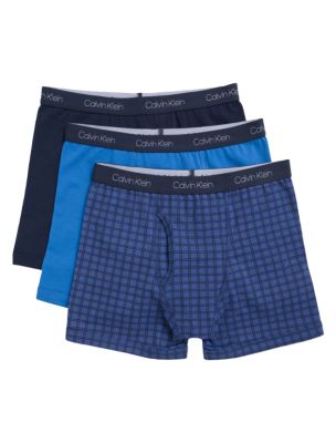 Boys Cotton Stretch 3-Pack Boxer Brief, Multi