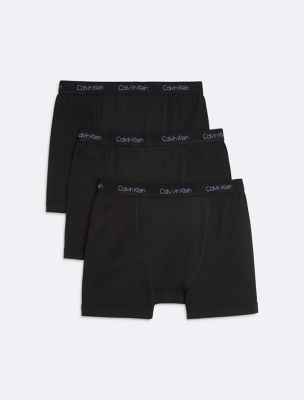 Трусы-боксеры для детей, хлопок, стрейч, 3 шт. — Calvin Klein — фото 2