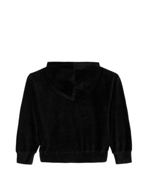 Детские худи Calvin Klein Girls Velour Rib — фото 2