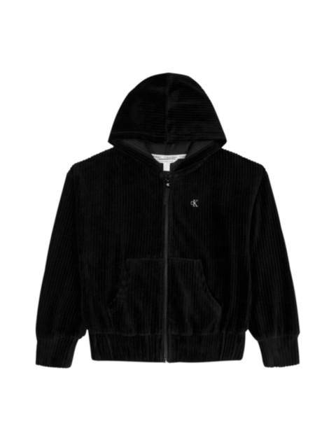 Детские худи Calvin Klein Girls Velour Rib