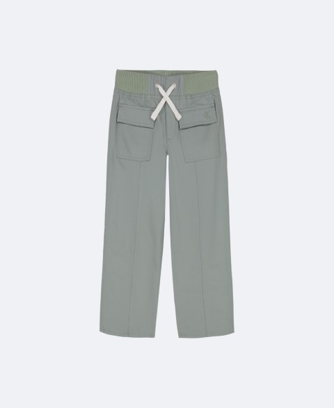 Детские брюки Calvin Klein Girls Twill Wide Leg Pants