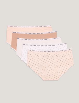 Бельё Calvin Klein Girls Picot Trim 6-Pack Hipster — фото 3
