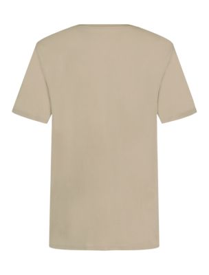 Детские футболки Calvin Klein Boys Oversized Outline Monogram Crewneck Tee — фото 2