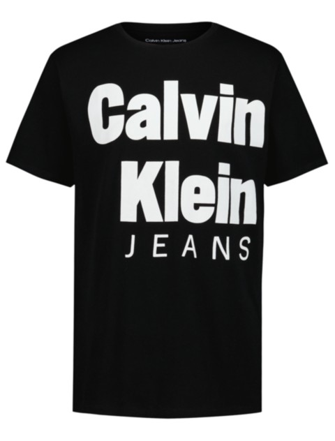 Детские футболки Calvin Klein Boys Bold CKJ Logo Crewneck Tee