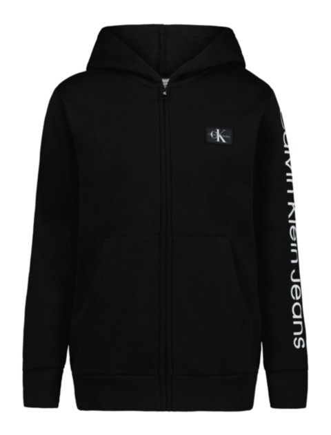 Детские худи Calvin Klein Boys Monologo Patch Zip