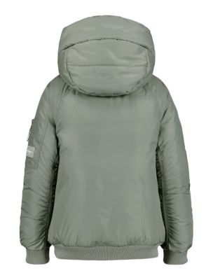 Детские куртки Calvin Klein Girls Padded Raglan Sleeve Jacket — фото 2