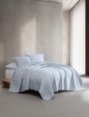 Tencel Solid Reversible Quilt Set