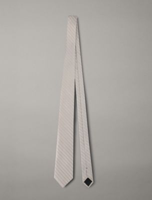 Manzon Stripe Tie, Taupe