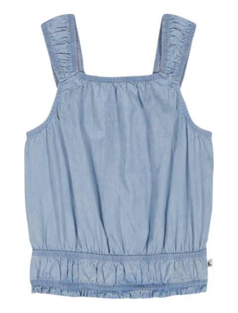 Детские топы Calvin Klein Girls Smocked Tank Top