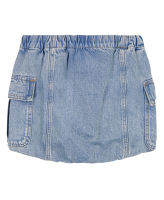 Детские юбки Calvin Klein Girls Denim Bubble Skirt — фото 2