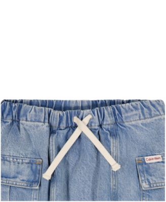 Детские юбки Calvin Klein Girls Denim Bubble Skirt — фото 3